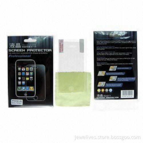 Dust-proof Screen Protectors for Apple's iPhone 4G, with High Transparency and Anti-fingerprint